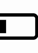 Image result for Phone Battery Symbol No Background