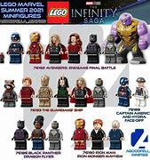 Image result for LEGO Minifigures Marvel Studios