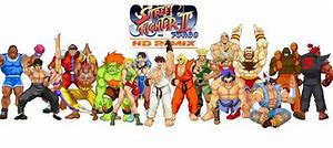 Image result for Super Street Fighter 2 Turbo Characters