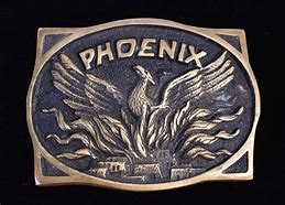 Image result for Phoenix Belt Buckle