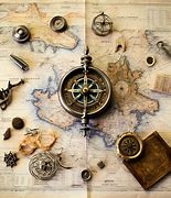 Image result for Nautical Map Compass Blue