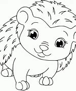Image result for Hedgehog Printable