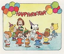 Image result for Happy New Year Charlie Brown Peanuts