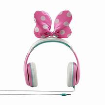 Image result for Minnie Mouse Listen to Cassettes with Headphones