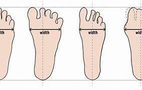 Image result for Feet Width Measurements