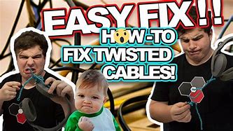 Image result for How to Fix Twisted Headphone Wires