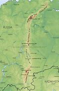 Image result for Ural Mountains Europe Physical Map