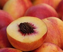 Image result for Open Peach Fruit