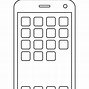 Image result for Cell Phone Coloring Page Template