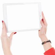 Image result for White Hand Holding iPad