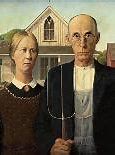 Image result for American Gothic Pitchfork Painting