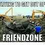 Image result for Escaping Friend Zone Meme