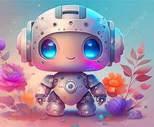 Image result for Cute Humanoid Robot LED Eyes