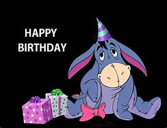 Image result for Eeyore Happy Birthday Cards
