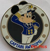 Image result for Mickey Mouse Captain Awesome Pin