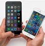 Image result for Holding iPhone 6 Plus Size