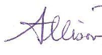 Image result for Bob Allison Signature