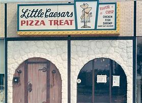 Image result for Old Little Caesars Pizza