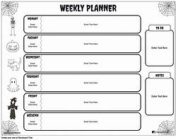 Image result for Weekly Planner with Habit Tracker