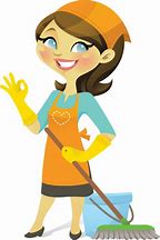 Image result for Women Cleaning House Clip Art