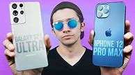 Image result for iPhone 12 Pro Max vs Galaxy S21 Ultra