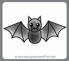 Image result for How to Draw a Cute Bat