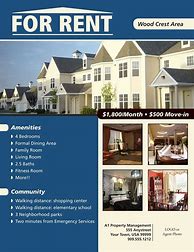 Image result for For Rent Flyer Template
