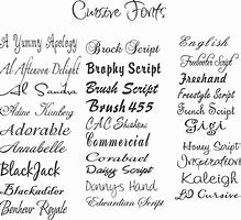 Image result for Script Writing Font