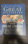 Image result for Big Dictionary