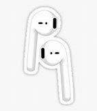 Image result for Air Pods Red Bubble Stickers