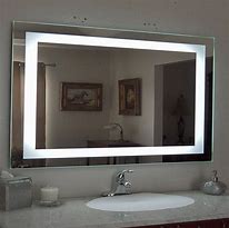 Image result for Backlit Mirror Light