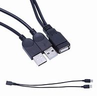 Image result for Extender Double USB Cable