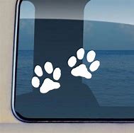 Image result for Dog Paw Stickers for Cars