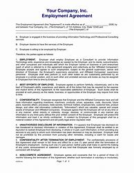 Image result for Employment Contract PDF
