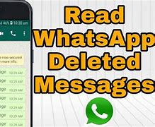 Image result for App to See Deleted Whatsapp Messages