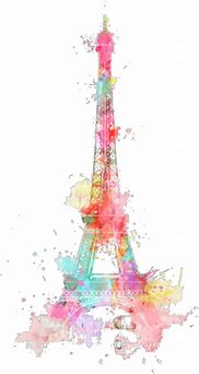 Image result for Eiffel Tower Painting Clip Art
