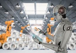Image result for Working Robot Smart Factory