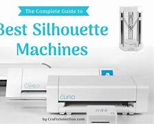 Image result for Silhouette Machine