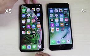 Image result for iPhone XS Max vs iPhone 6s Plus Size