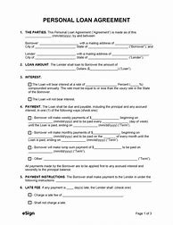 Image result for Personal Contract Template for Word