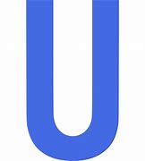 Image result for Blue Letter U