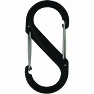 Image result for Black Plastic Carabiners
