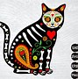 Image result for Cat Sugar Skull SVG