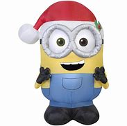Image result for Minion Christmas Inflatable