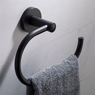 Image result for Black Towel Holder