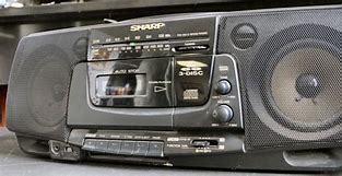 Image result for Sharp Radio Cassette Player