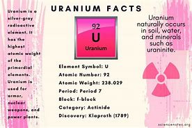 Image result for Fun Facts About Uranium