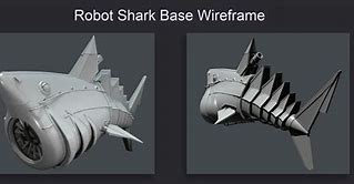 Image result for Robot Fish Shark