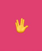 Image result for Vulcan Hand Emoji