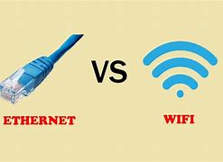 Image result for Ethernet Cable vs WiFi